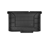 Bandeja para maletero de coche ProLine 3D compatible con Opel Corsa D 2006 - 2014, hecha a medida, de goma | Nota: 3 puertas, maletero inferior | Tipo de coche: Hatchback | Bordes más altos
