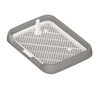 Bandeja Para Orinal Para Perros De Interior, Inodoro Con Rejillas De Malla - Bandeja Plana Para Orinar Para Perros Con Rejillas De Malla | Soporte Reutilizable Para Orinar De Fácil Instalación, Sumini