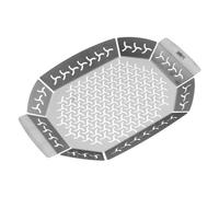 Bandeja Para Parrilla Weber, Modelo 6678, En Acero Satinado, Para Asados Y