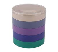 Bandeja para piezas de reloj: de accesorios multifuncional, contenedor de almacenamiento apilable, práctico organizador de herramientas, diseño de tapa transparente | Para el hogar taller relojer