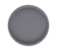Bandeja para Plantas de JardíN de Color Liso, Sin Agujeros, Redonda y de Varios TamañOs, Combinar con Adornos de Plantas de BalcóN(4.7inch,Dark Gray)