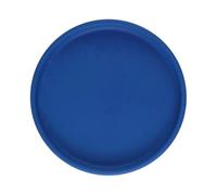 Bandeja para Plantas de JardíN de Color Liso, Sin Agujeros, Redonda y de Varios TamañOs, Combinar con Adornos de Plantas de BalcóN(4.7inch,Deep Blue)