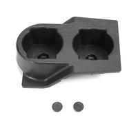 Bandeja para portavasos de Coche expansor Compatible con Nissan GQ Patrol Y60 1989-1998, consola frontal negra duradera, portavasos doble(For Cayenne-R 11-17)