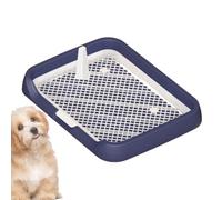 Bandeja para potty de interior para perros | Bandeja de cerámica de malla | Easy Cleaning Pet Potty, extraíble Column Dog Potty, Simple Setup Pee Holder, Puppy Potty Tray, Pet Potty Tray With Mesh,