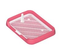 Bandeja para potty de interior para perros | Bandeja de cerámica de malla | Easy Cleaning Pet Potty, extraíble Column Dog Potty, Simple Setup Pee Holder, Puppy Potty Tray, Pet Potty Tray With Mesh,