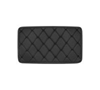 Bandeja para reposabrazos de coche 1 almohadilla para reposabrazos de coche, funda duradera para consola central, alfombrilla para, cojín para SUV, accesorios interiores(Black-black thread)