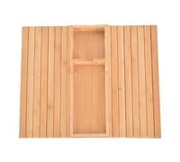 Bandeja para reposabrazos de sofá, bandeja plegable de madera, bandeja protectora cuadrada con respaldo antideslizante, bandeja para reposabrazos de sofá, organizador de reposabrazos para bebidas