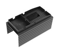 Bandeja para reposabrazos para sofá - Bandejas portavasos de silicona antideslizante de 43 x 34 x 4 cm, organizador para guardar objetos estrecho y expandido de 16,93 a 13,39 pulgadas, equipo de