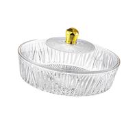 ＡＷＨＡＯ Bandeja para Servir con Tapa, Organizador de Frutas, Decoración, Portátil, Multifuncional