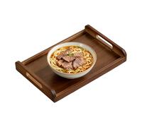 Bandeja para servir de madera - Tablero de embutidos retro, de agua de madera | Taza de té Café Bar Dormitorio Comedor de decoración del hogar, Bandeja de aperitivos de carne de queso,