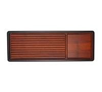 Bandeja para Servir té, Juego de Mesa de té Chino Kung Fu, Elegante Bandeja de té Hecha a Mano con diseño de Drenaje, Uso en casa, Oficina, Cocina, Duradera y Liviana