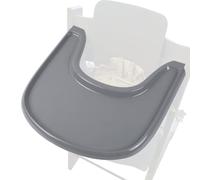 Bandeja para silla alta para bebé compatible con silla Stokke Tripp Trapp, con superficie lisa que proporciona placas de succión con más potencia de succión