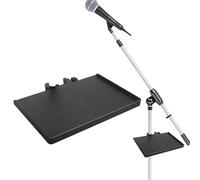 Bandeja Para Tarjeta De Sonido - Abrazadera De PP Engrosada De ABS Tubo De 2,5 Cm | Estante De Soporte Para Micrófono De Perfil Bajo | Soporte De Transmisión En Para Teléfono Móvil Con Clip Móvil