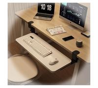 Bandeja para Teclado, Plataforma para Teclado, Bandeja extraíble for Teclado, cajón Deslizante for Teclado de computadora, Extensor ergonómico for Escritorio(White,75 * 24cm(30 * 9in))