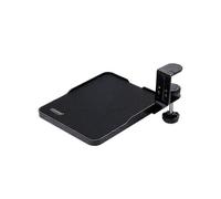Bandeja para teclado y rat??n, bandeja giratoria y alfombrilla para rat??n, se puede utilizar como caja de almacenamiento y para ocultar debajo del