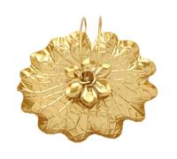 Bandeja para Toallas de Papel outdoorm, Minimalista, Moderna, Redonda, de Metal, con Barra lastrada para el hogar, Bar, salón de té, Hotel u Oficina. (Oro)