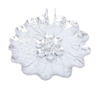 Bandeja para toallas de papel, servilletero de Metal redondo moderno minimalista con barra ponderada para el hogar, Bar, salón de té, Hotel y oficina (Plata)