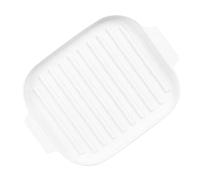 Bandeja para tocino - Cocedor de tocino para microondas | Bandeja para tociino para microondas, baandeja crujiente para cocinar, olla para miccroondas a prueba de acceite con tapa, rejilla para carne