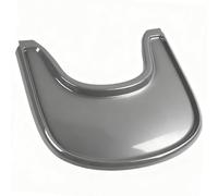 Bandeja para trona compatible con silla Stokke Tripp Trapp | Superficie lisa y fuerte succión, fácil de montar, accesorios de trona para niños pequeños de 6 a 36 meses, color gris