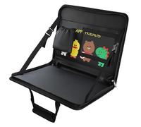 Bandeja para volante de coche,Bandeja para comer en volante - Bandeja para volante, bandejas para comida para escritorio de ordenador portátil y coche | Se adapta a la mayoría de los