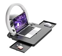Bandeja para Volante para VW New Beetle Cabrio 2002-2027, Soporte De Portátil para Interior del Automóvil Viajes y largas distancias,A/Black