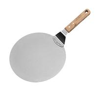 Bandeja Pizza Redondo de acero inoxidable pizza Peel Hornear Pala Paddle, transferencia de la torta de levantador bandeja for pizza, pan, Pie Pizza Paddle Molde Pizza Horno (Size : SL)