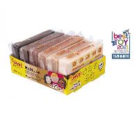bandeja plastilina 6 pastillas 50gr colores surtidos gama multicultural jovi 706m
