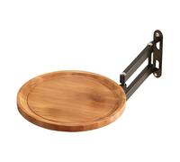 Bandeja plegable de montaje en pared, bandeja retráctil montada en la pared, mesa de centro para balcón, para propietarios de viviendas, inquilinos, apartamentos, dormitorios, baños, cocinas, espacios