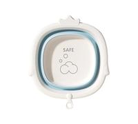Bandeja plegable para lavar bebés de polipropileno + TPE, bañera pequeña para la higiene de los pies, antideslizante, accesorios de viaje para bebés