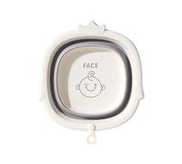 Bandeja plegable para lavar bebés de polipropileno + TPE, bañera pequeña para la higiene de los pies, antideslizante, accesorios de viaje para bebés