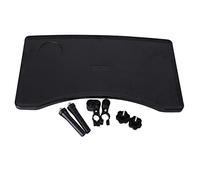 Bandeja portátil para silla de ruedas para comer, accesorios de equipo de movilidad, color negro