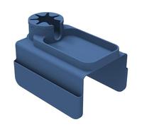 Bandeja portavasos para sofá de silicona, soporte para vasos de reposabrazos de sofá, bandeja de brazo de silicona antideslizante, bandeja de sofá con bolsillo lateral, reposabrazos antiderrame