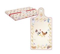 BANDEJA QUESO DE 34,5 x 18 CM EN PORCELANA COUNTRY LIFE