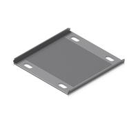 Bandeja rack Ubiquiti UACC-Rack-Shelf-TL acero gris 6U robusta y perforada