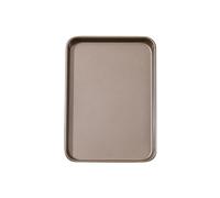 Bandeja rectangular de acero al carbono con revestimiento antiadherente para altas temperaturas y uso profesional en cocina, resistente a altas temperaturas