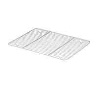 Bandeja rectangular de acero inoxidable for hornear galletas con rejilla de enfriamiento extraíble, bandeja antiadherente, utensilio de cocina adecuado for horno(XL set)