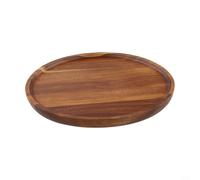 Bandeja rectangular de madera para servir té, café, postres, frutas y aperitivos con diseño japonés influencia y practicidad (TP03 (grande)