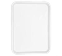 Bandeja rectangular de melamina para servir - Plato de plástico antideslizante y resistente a los arañazos para cocina, comedor, para lavavajillas ligero (38,3 cm x 29 cm)