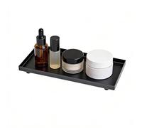 Bandeja rectangular para velas de metal, bandeja para joyas, decoración de escritorio, bandeja para objetos pequeños, para casa, restaurante, cafetería, oficina, salón, comedor, dormitorio, pasillo