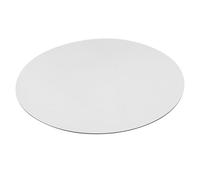 Bandeja Redonda de Espejo de Acrílico Plata para Velas, 30 Cm
