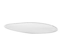 Bandeja Redonda de Malla para Pizza Reutilizable de Aluminio 35,5 Cm | Antiadherente, Ligera, Limpieza Fácil, Calor Uniforme, para Cocina, Barbacoa y Asador, Plata