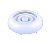 Bandeja redonda de silicona para yeso, cemento, lápiz labial, caja de almacenamiento para manualidades, decoración del hogar, soporte para pintalabios, molde para resina