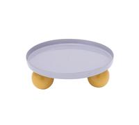 Bandeja redonda Present Time Double Funky 20x7x2x20 cm