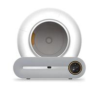 Bandeja Sanitaria Autolimpiable para Gatos, Bandeja Sanitaria para Gatos de 65 litros, Control Mediante Aplicación y Fácil Limpieza, Bandeja Robótica Automática con Control de Olores, Sensores