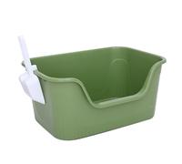 bandeja sanitaria Bandeja de arena for gatitos Cajas de arena for gatos Inodoro for gatos Fácil de limpiar Orinal for gatitos Caja de inodoro for gatos for el hogar Tienda de mascotas Sala de estar,(S