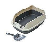 bandeja sanitaria Caja de arena abierta, inodoro for gatos, caja de arena for gatos, lavabo semicerrado for arena for gatos, bandeja for arena for gatos, bandeja de arena for gatos, suministros for ma