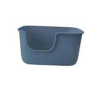 bandeja sanitaria Caja de arena for gatos con parte superior abierta, sartenes for orinal for gatitos, suministros for mascotas, jaula a prueba de salpicaduras, sartenes for arena, lavabo grande for a