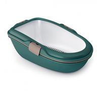Bandeja sanitaria Furba Chic Maxi para gatos - Stefanplast - Color del Producto: Verde seco