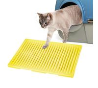 Bandeja Sanitaria Gatos, Alfombrilla Impermeable, 34 X 24 X 1 Cm Con DiseñO Nido Abeja, DiseñO Doble Capa, Bandeja Sanitaria, Bandeja Sanitaria para Gatos Alfombrilla Gatos con Control de Arena