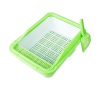 bandeja sanitaria para gatos grande, Bandeja de arena for gatos, caja de arena for gatos con parte superior abierta, caja de arena for gatos a prueba de salpicaduras, orinal for gatitos, inodoro de la